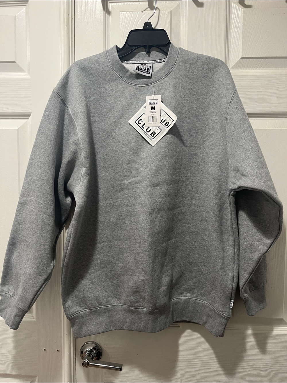 Club Crewneck Sweatshirt - Gray - Men's